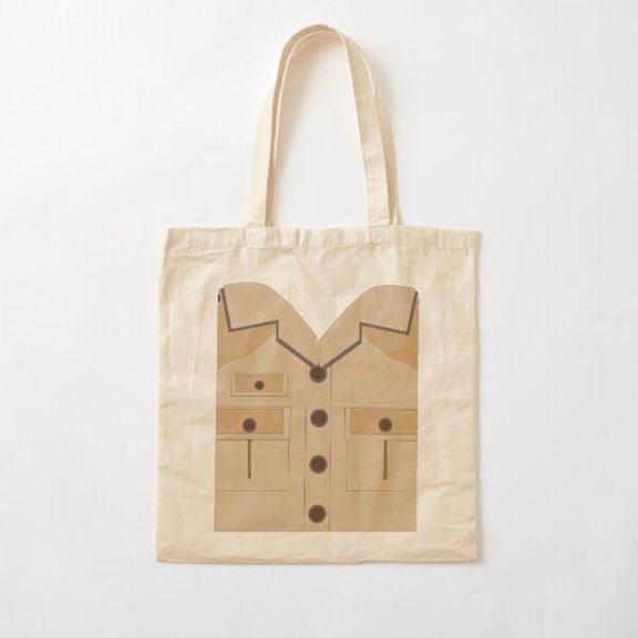 Adventure Tour Guide Safari Fun Design Art Canvas Tote Bags, Reusable Shopping Bag