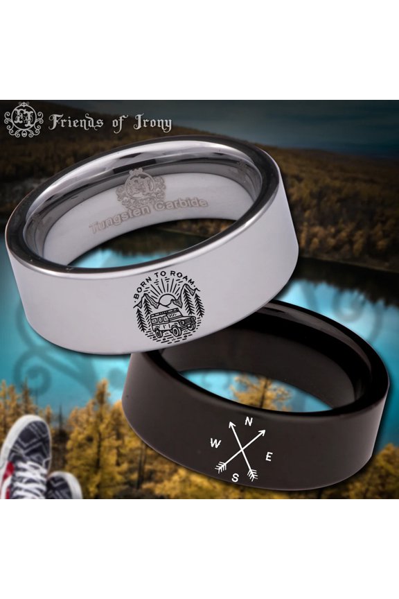 Adventure Tungsten Carbide Ring