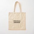 thumbnail image 1 of Adventure Unlocked. Cotton Tote Bag Canvas Tote Bag, Family Gift For Mother, Her, 1 of 2