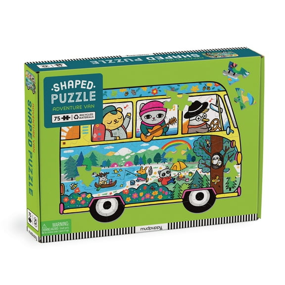 Adventure Van 75 Piece Shaped Scene Puzzle (Jigsaw)