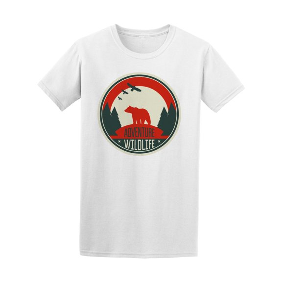 Adventure Wildlife Sport Club T-Shirt Men -Image by Shutterstock, Male XX-Large