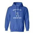 thumbnail image 1 of Adventure You Say? Alpaca My Bags Adult Hooded Sweatshirt, 1 of 1