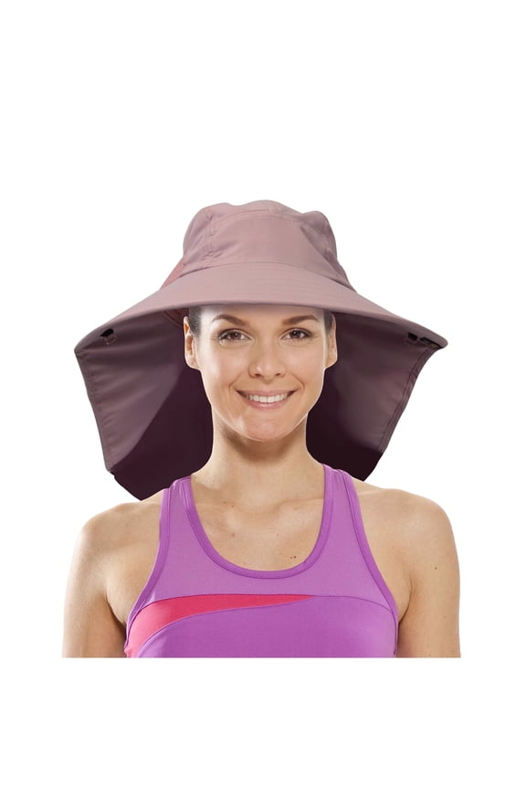 Adventure hat UPF 50+ rated Outdoor hat Wide brim with Back flap