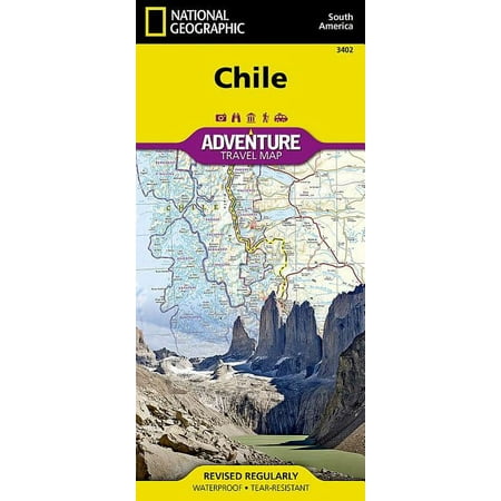 Adventure map: chile - folded map: 9781566955461