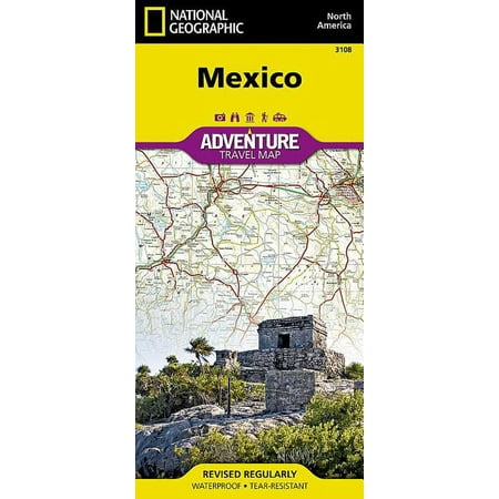 Adventure map: mexico - folded map: 9781566955270