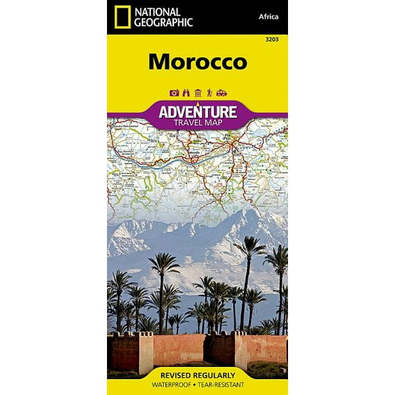 Adventure map: morocco - folded map: 9781566955300