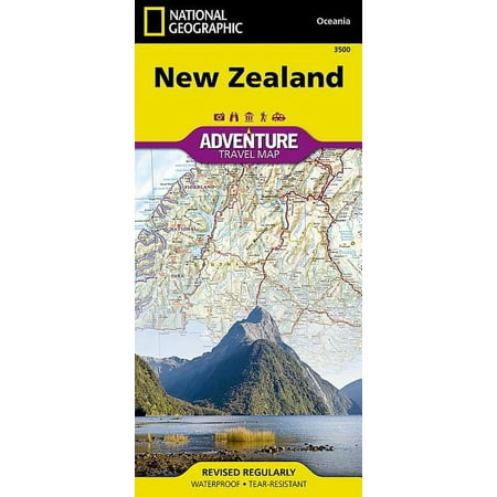 Adventure map: new zealand - folded map: 9781566955492