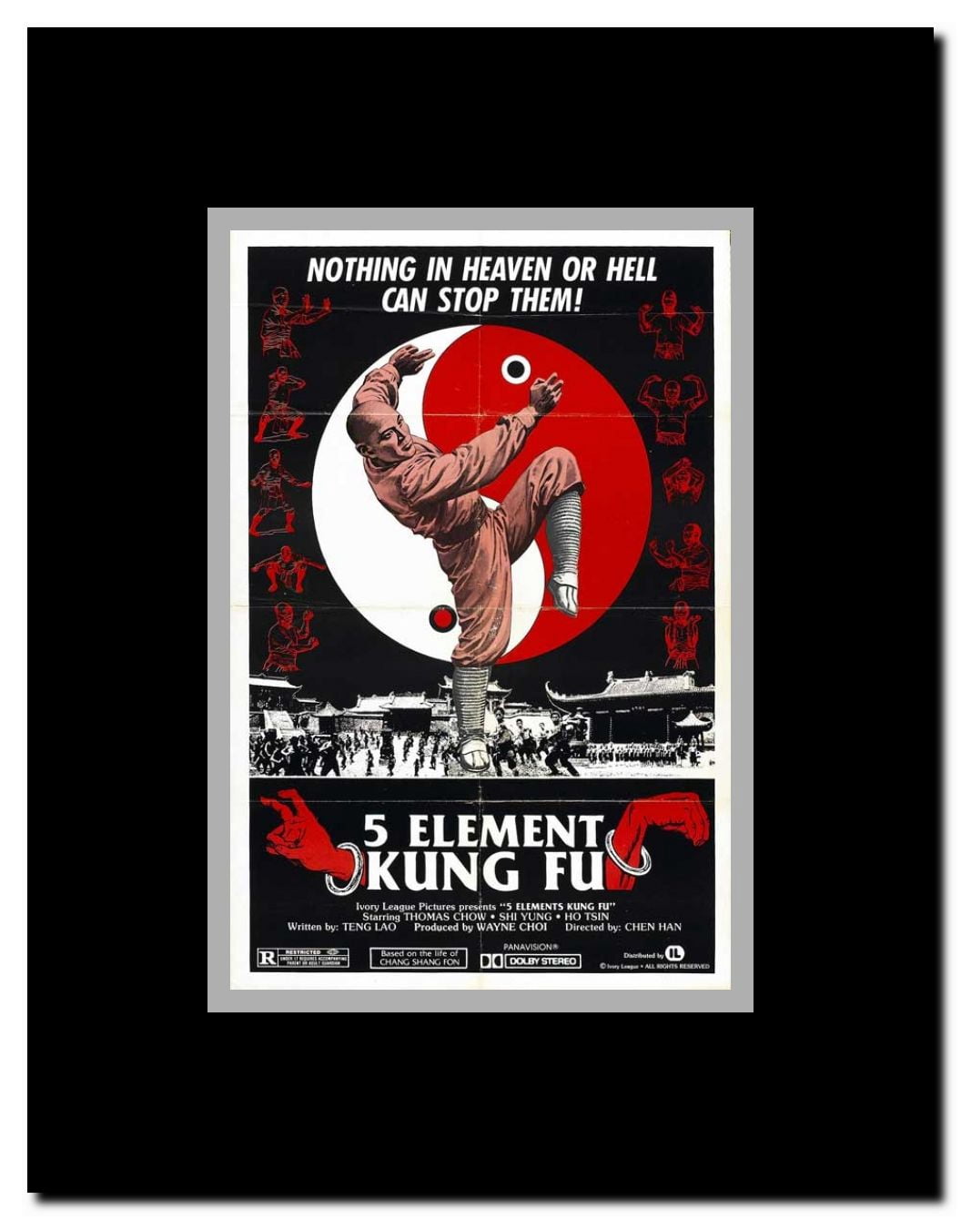 Adventure of Shaolin Framed Movie Poster