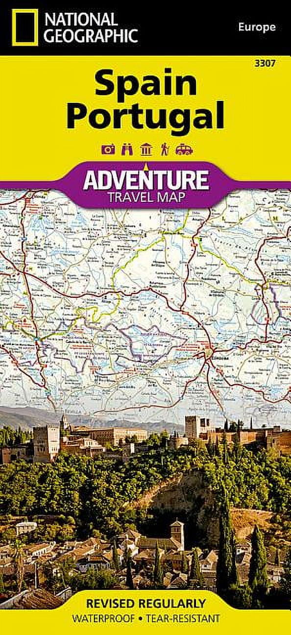 NATIONAL GEOGRAPHIC MAPS Adventure: spain and portugal - folded map: 9781566955393