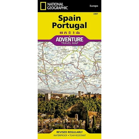 Adventure: spain and portugal - folded map: 9781566955393