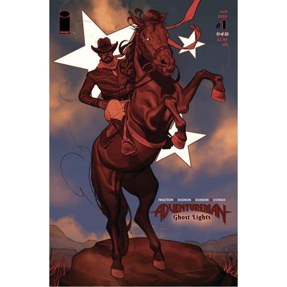 Adventureman Ghost Lights #1 Cvr B Swaby Var Image Comics Comic Book