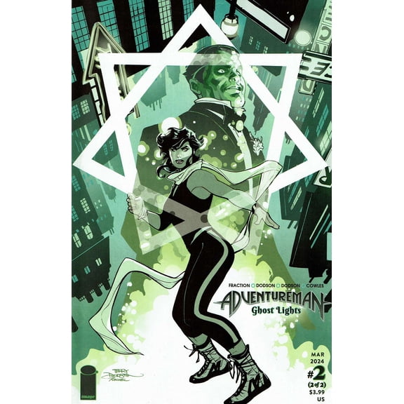 Adventureman Ghost Lights #2A VF ; Image Comic Book