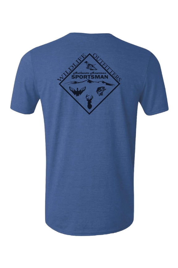 Men's Hunting & Fishing Sportsman Short Sleeve Graphic T-Shirt