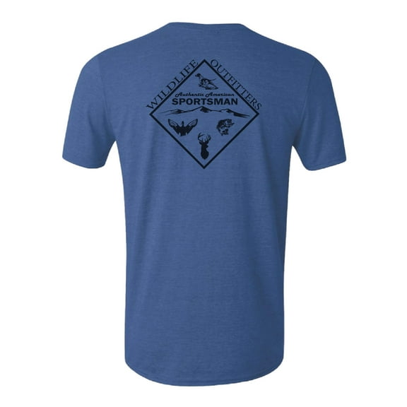 Wildlife Outfitters Men's Hunting & Fishing Sportsman Short Sleeve Graphic T-Shirt