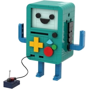 Adventures BMO Robot Building Blocks Set, 133070 Cartoon Video Game Console Shape Jake Fin Models, DIY MOC Bricks Toys Kit 254pcs