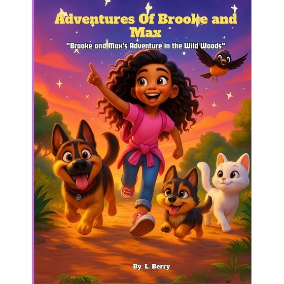 Brooke and Max: Tales of Friendship and Adventures Of Brooke and Max: "Brooke and Max's Adventure in the Wild Woods", (Paperback)