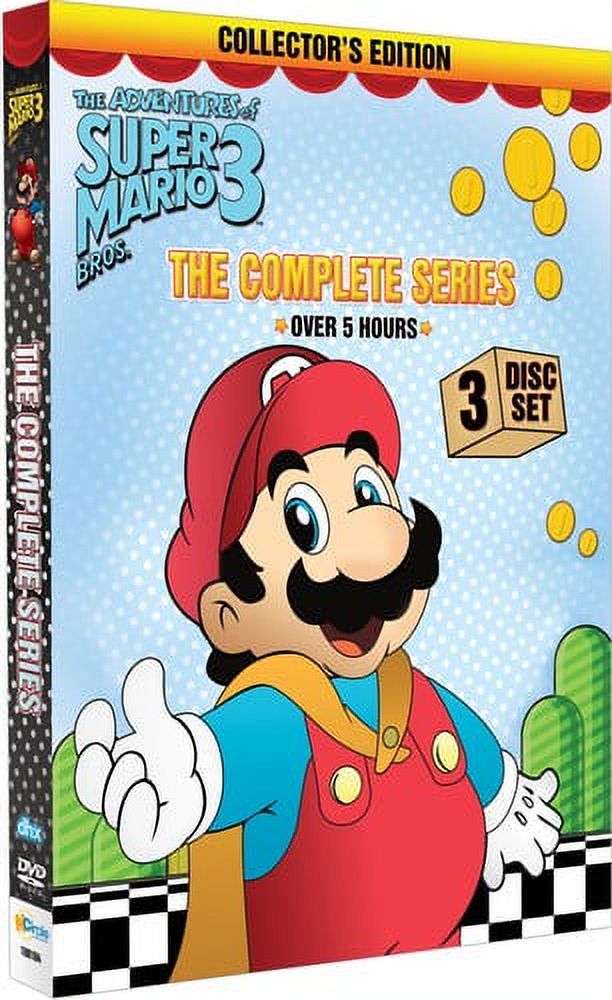 Adventures Of Super Mario Brothers 3 The Complete Series Dvd 