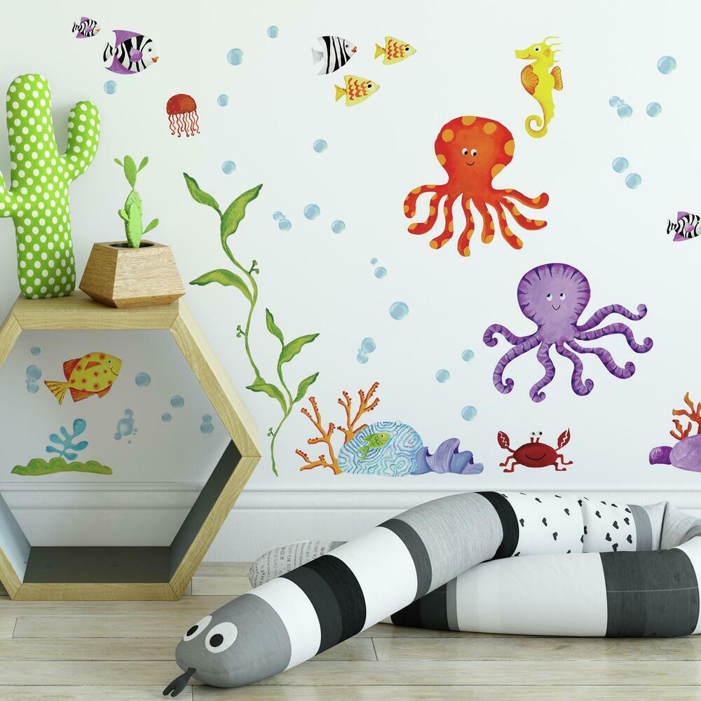 Adventures Under the Sea Wall Decals - image 1 of 6