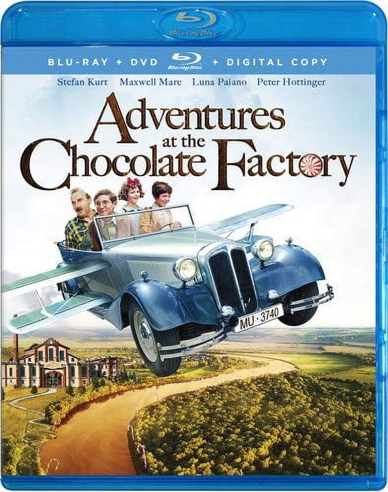 Adventures at the Chocolate Factory Blu-ray + DVD + Digital Copy
