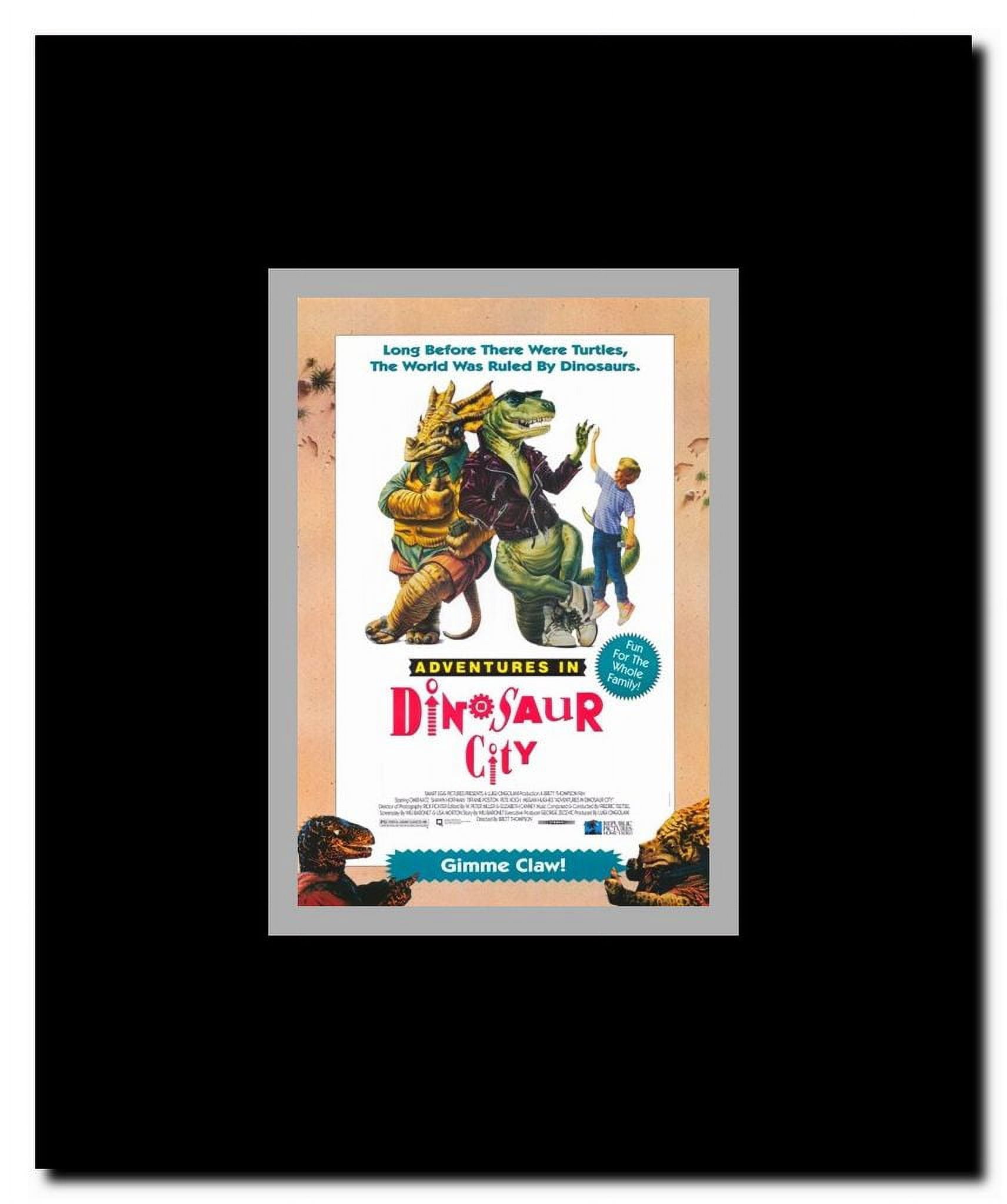 Adventures in Dinosaur City Framed Movie Poster