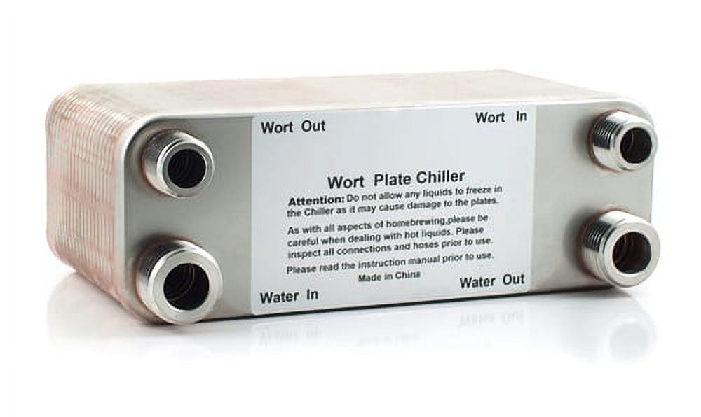 Adventures in Homebrewing Plate Chiller