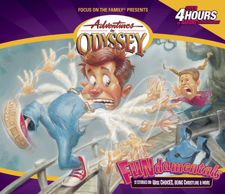 Adventures in Odyssey Fun-Damentals: Puns, Parables and Perilous Predicaments, Book 4, (Audiobook)
