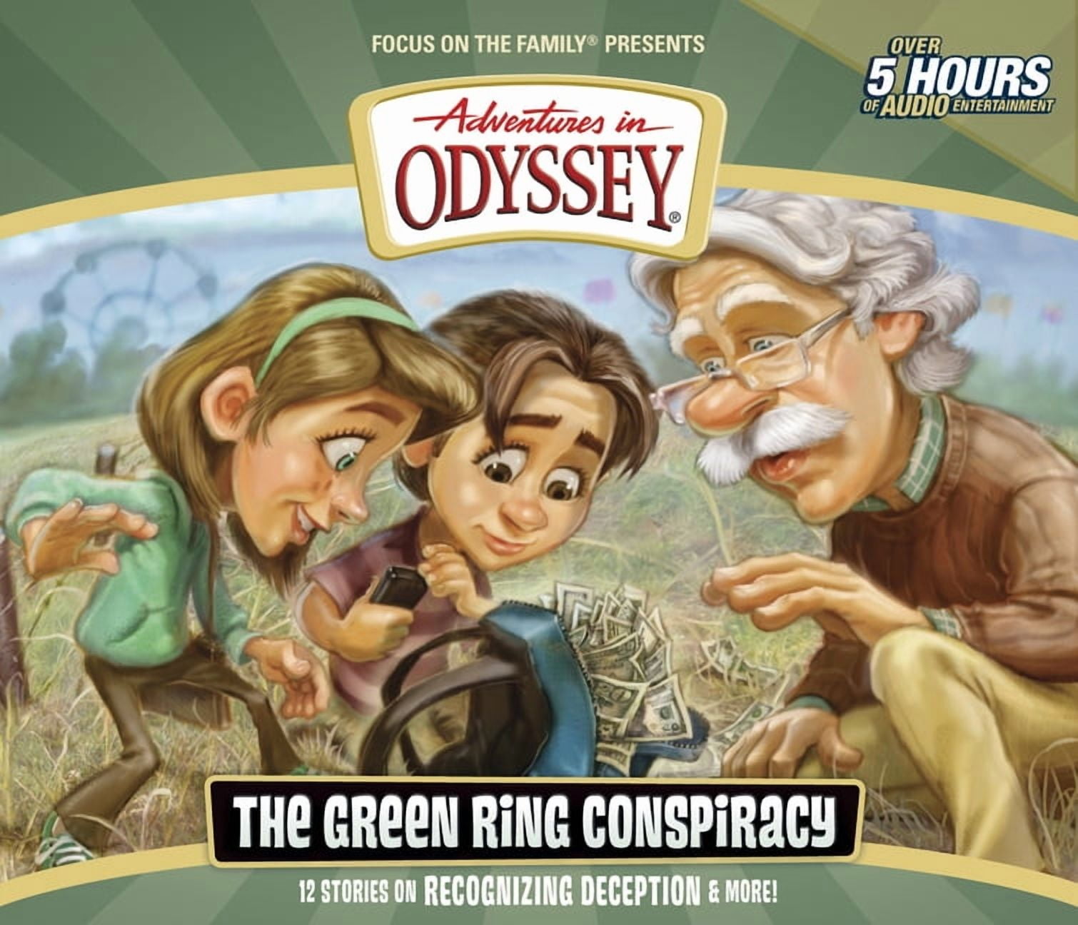 Adventures in Odyssey The Green Ring Conspiracy, Book 53, (Audiobook)
