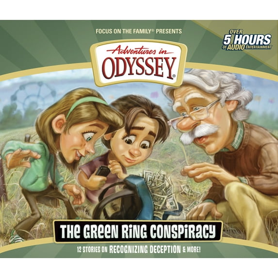 Adventures in Odyssey The Green Ring Conspiracy, Book 53, (Audiobook)