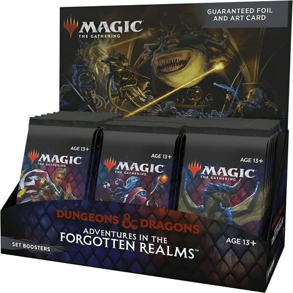Magic: The Gathering Adventures in the Forgotten Realms Set Booster Box | 30 Packs (360 Magic Cards)