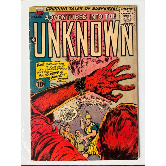 Adventures into the Unknown #84 Comic Book