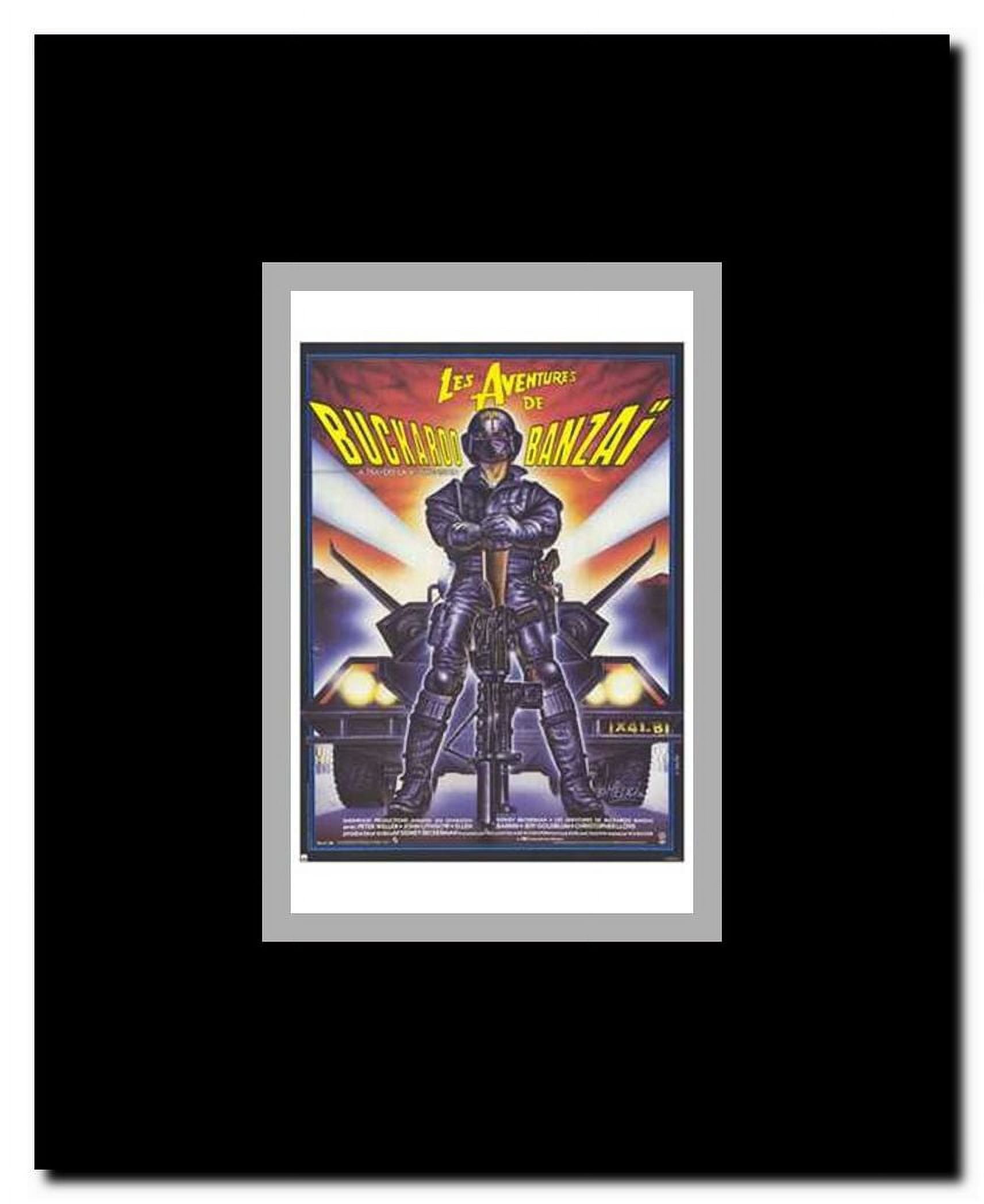 Adventures of Buckaroo Banzai Across the Framed Movie Poster