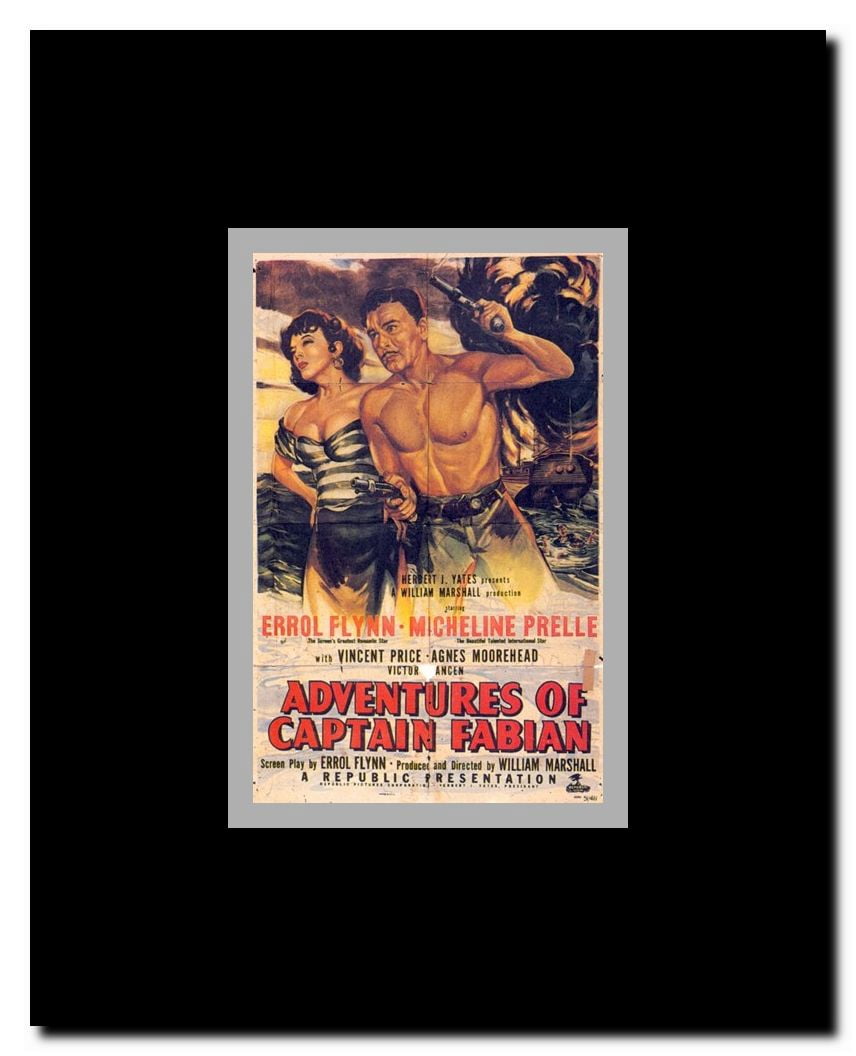 Adventures of Captain Fabian Framed Movie Poster