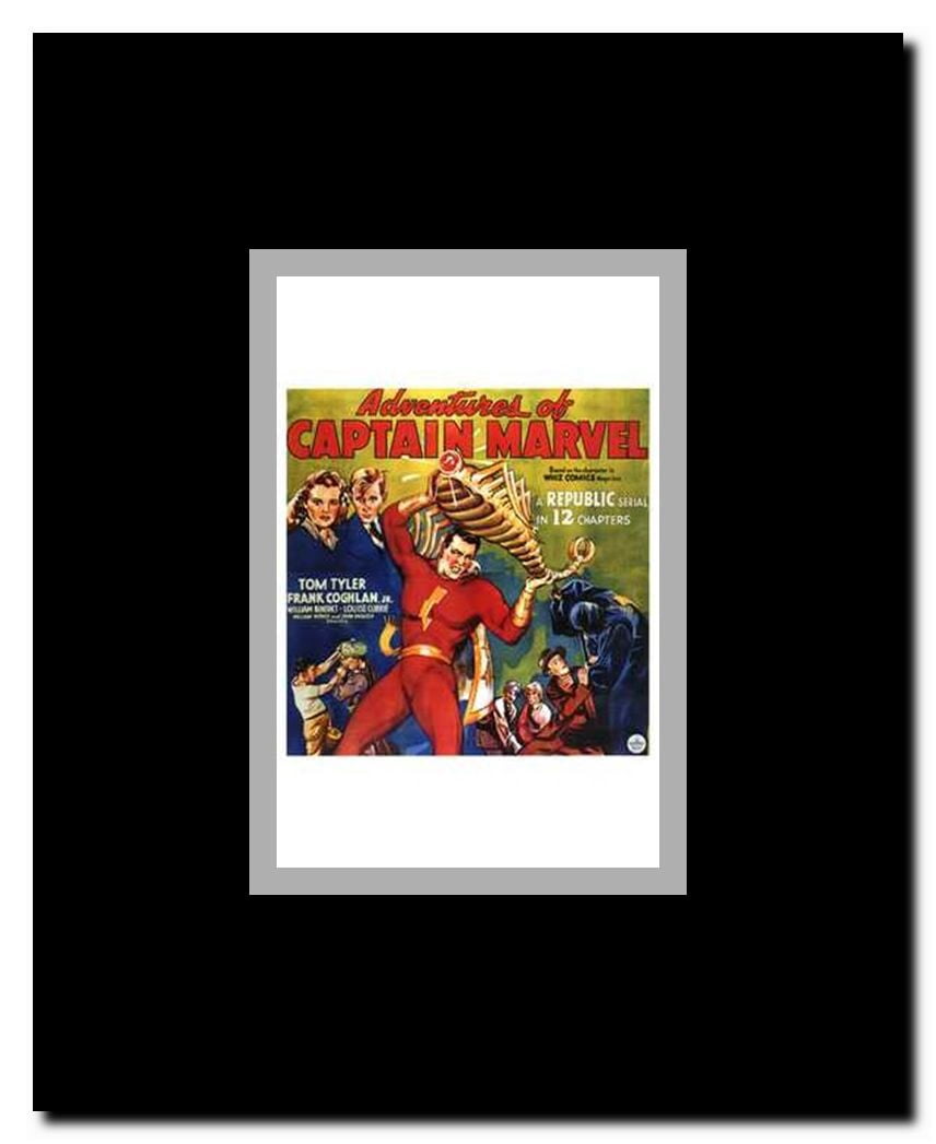 Adventures of Captain Marvel - style C Framed Movie Poster