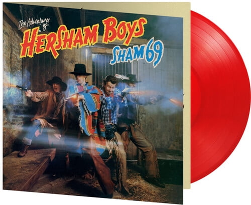 Sham 69 - Adventures Of Hersham Boys - Limited Gatefold 180-Gram Translucent Red Colored Vinyl - Music & Performance