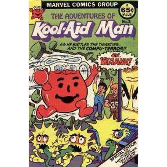 Adventures of Kool-Aid Man, The #3 VF ; Marvel Comic Book