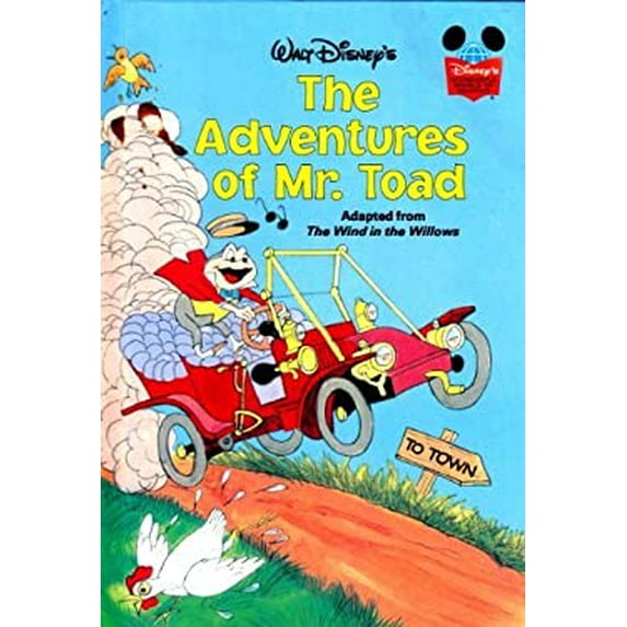 Pre-Owned ADVENTURES OF MR. TOAD, 9780394848181, 0394848187, Hardcover, Disney's Wonderful World of Reading edition