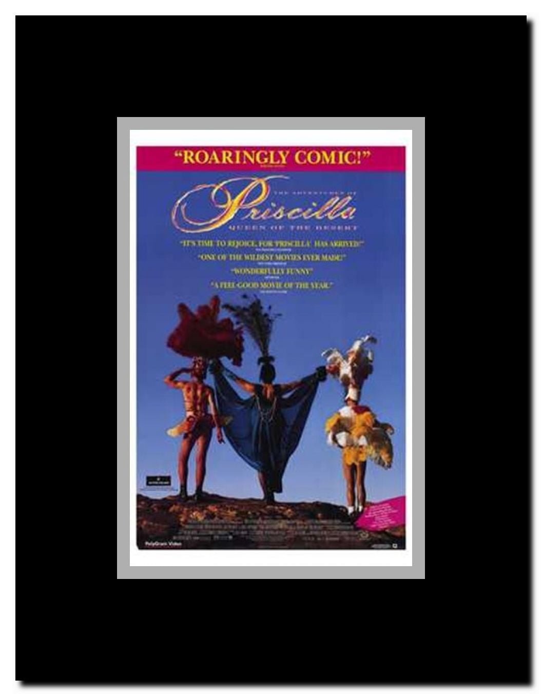 Adventures of Priscilla Framed Movie Poster