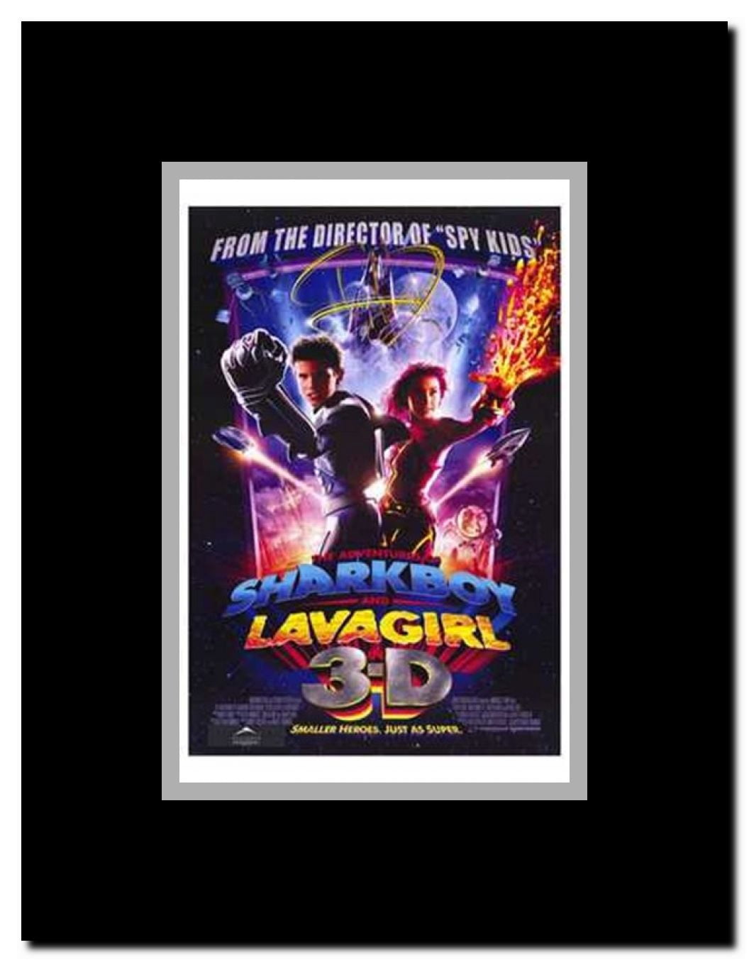 Adventures of Shark Boy Lava Girl in 3- Framed Movie Poster