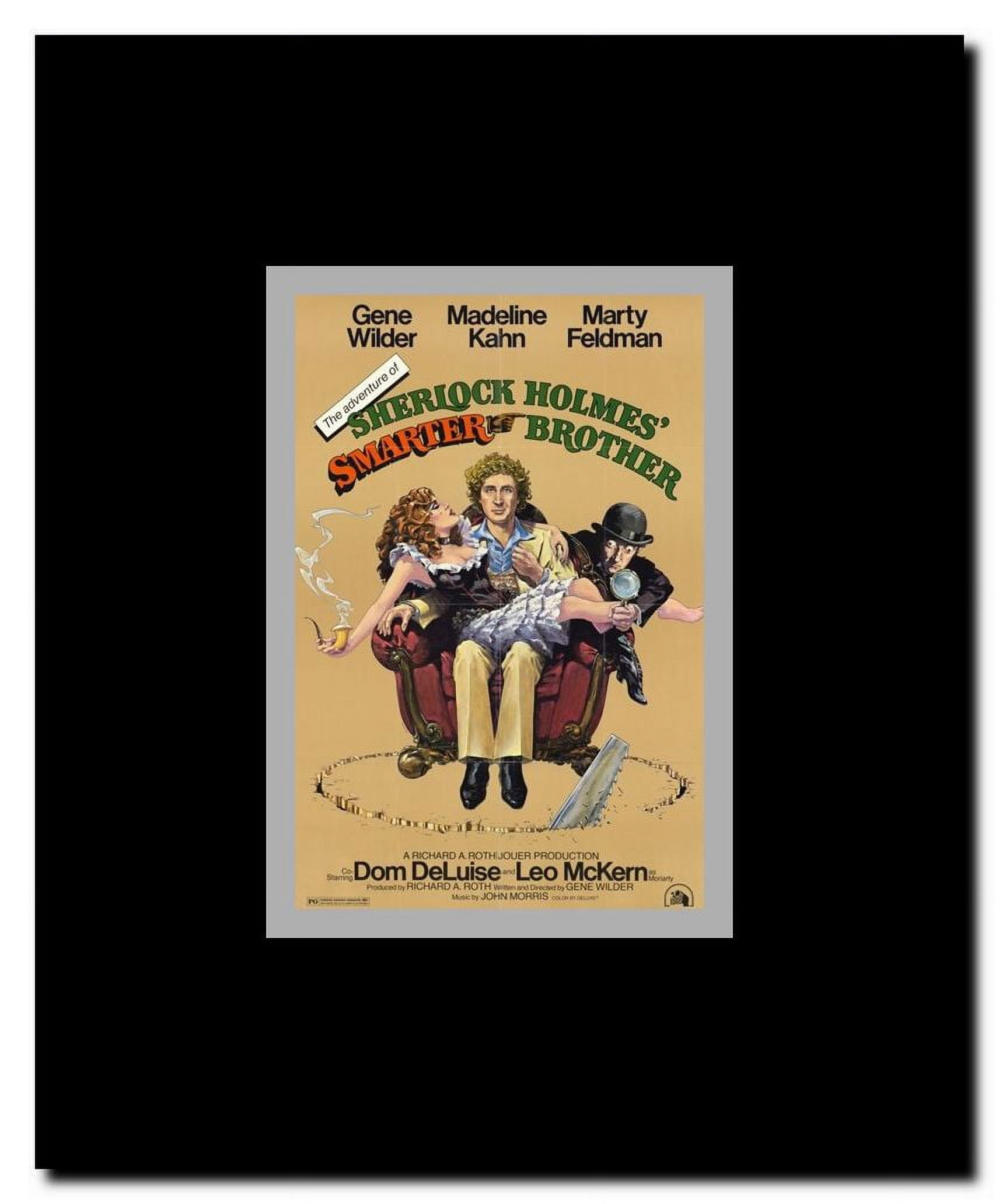 Adventures of Sherlock Holmes' Smarter Brother Framed Movie Poster