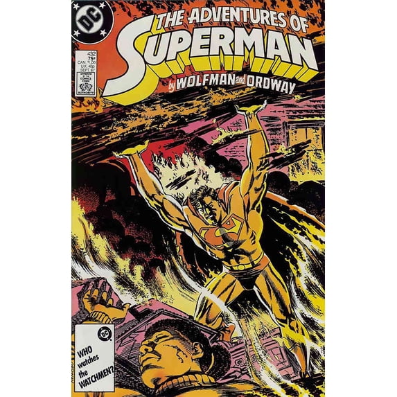 Adventures of Superman #432 VF ; DC Comic Book