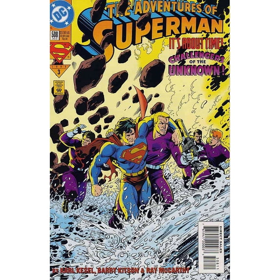 Adventures of Superman #508 VF ; DC Comic Book