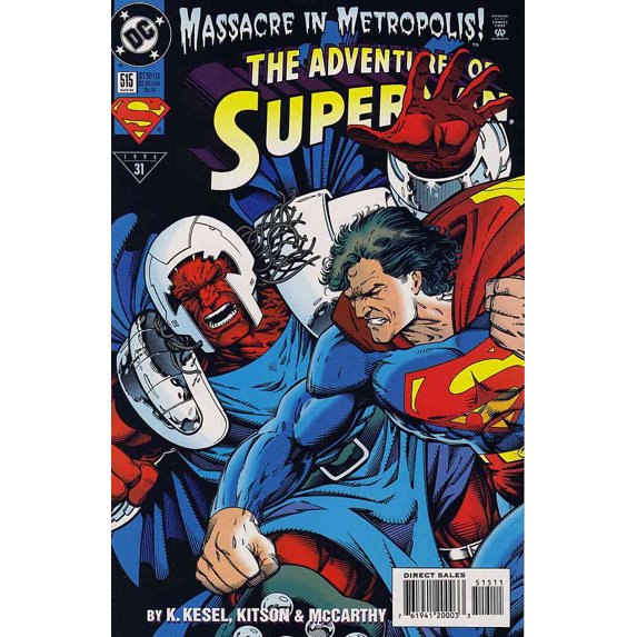 Adventures of Superman #515 VF ; DC Comic Book