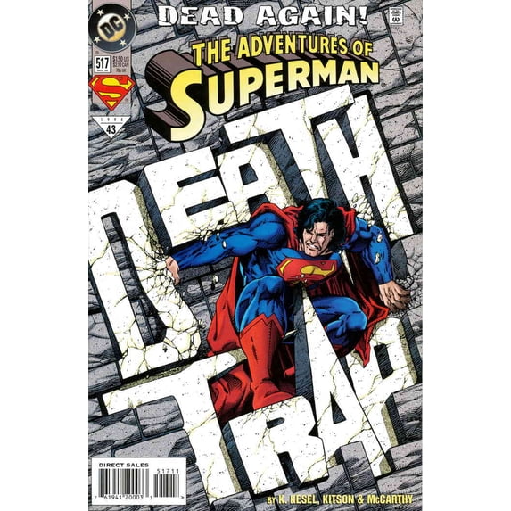 Adventures of Superman #517 VF ; DC Comic Book
