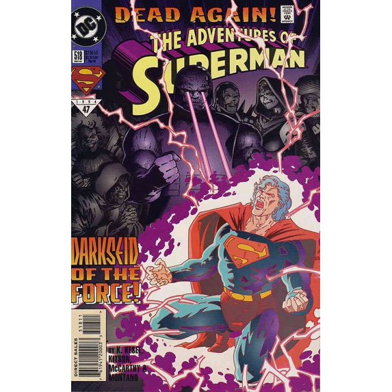 Adventures of Superman #518 VF ; DC Comic Book