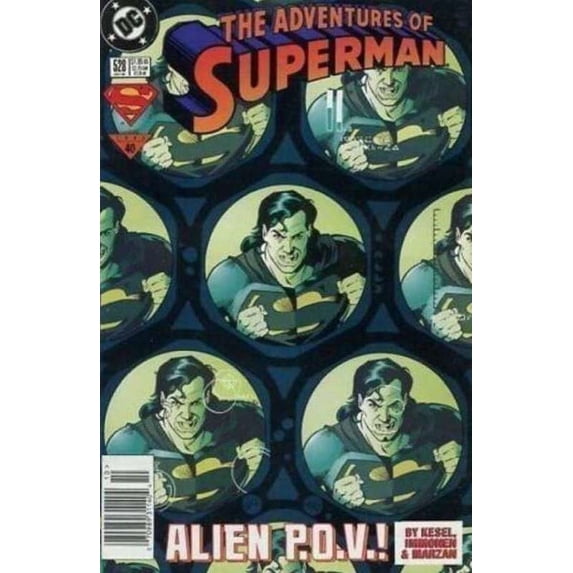 Adventures of Superman #528 (Newsstand) VF ; DC Comic Book