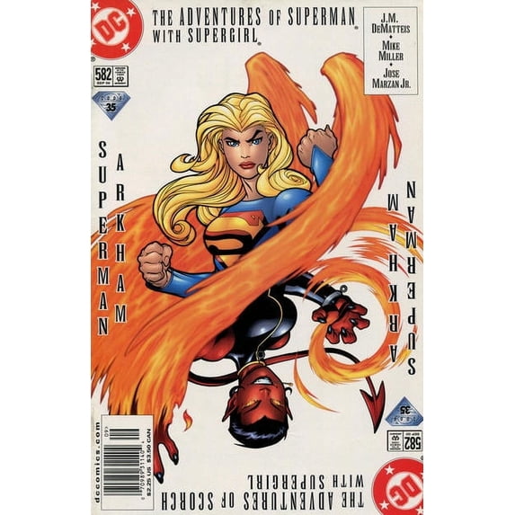 Adventures of Superman #582 (Newsstand) VF ; DC Comic Book
