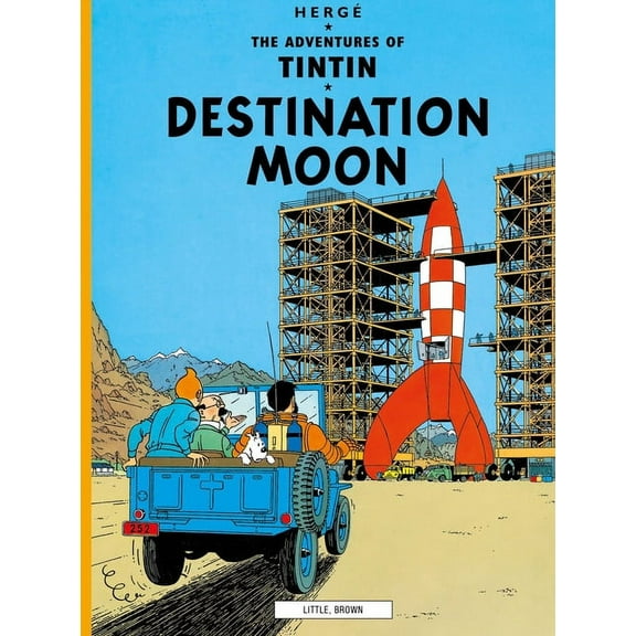 Adventures of Tintin: Original Classic Destination Moon, (Paperback)