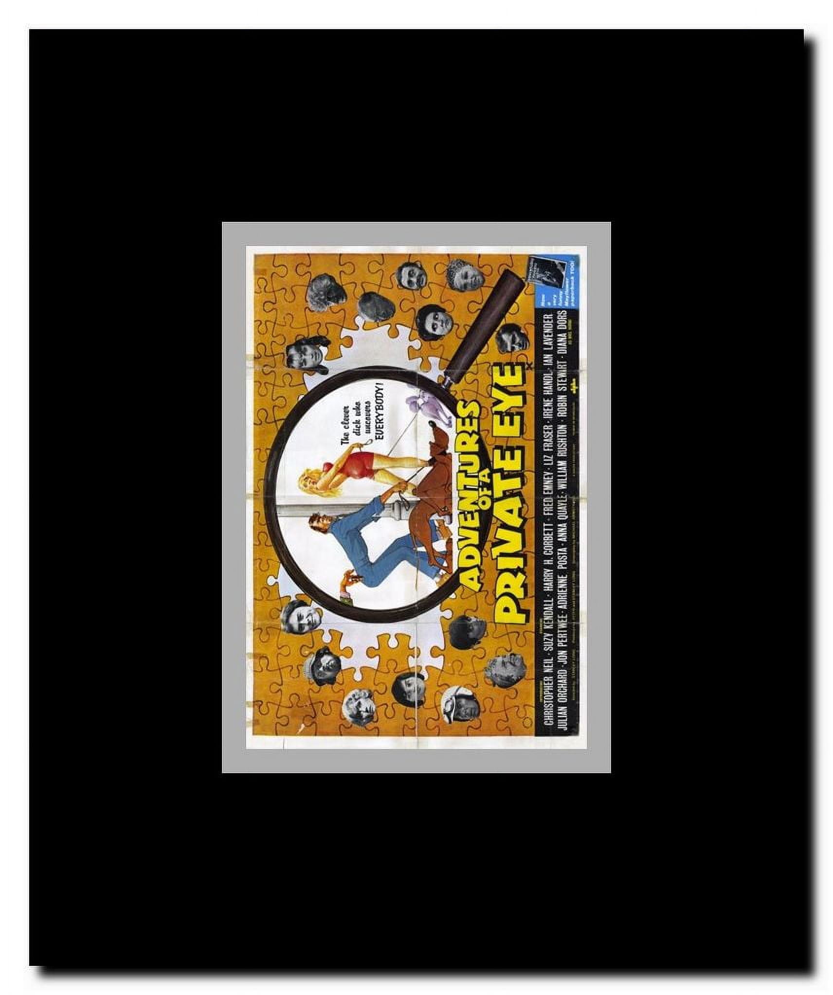 Adventures of a Private Eye Framed Movie Poster