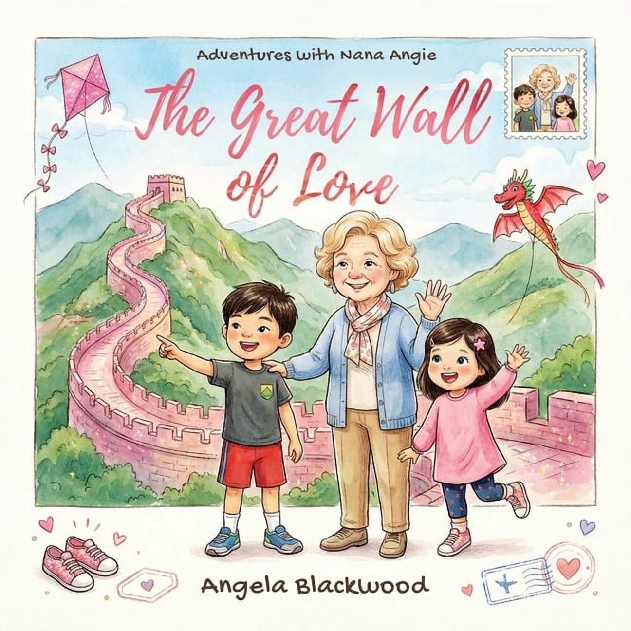 Adventures with Nana Angie: The Great Wall of Love, (Paperback)