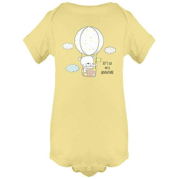 Adventurous Bear Bodysuit Infant -Image by Shutterstock, 6 Months